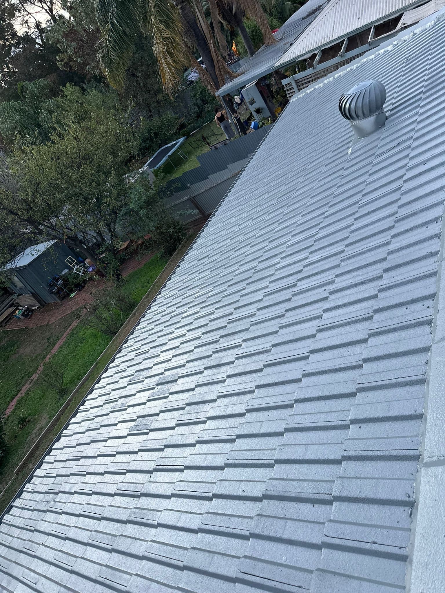 Roof finish