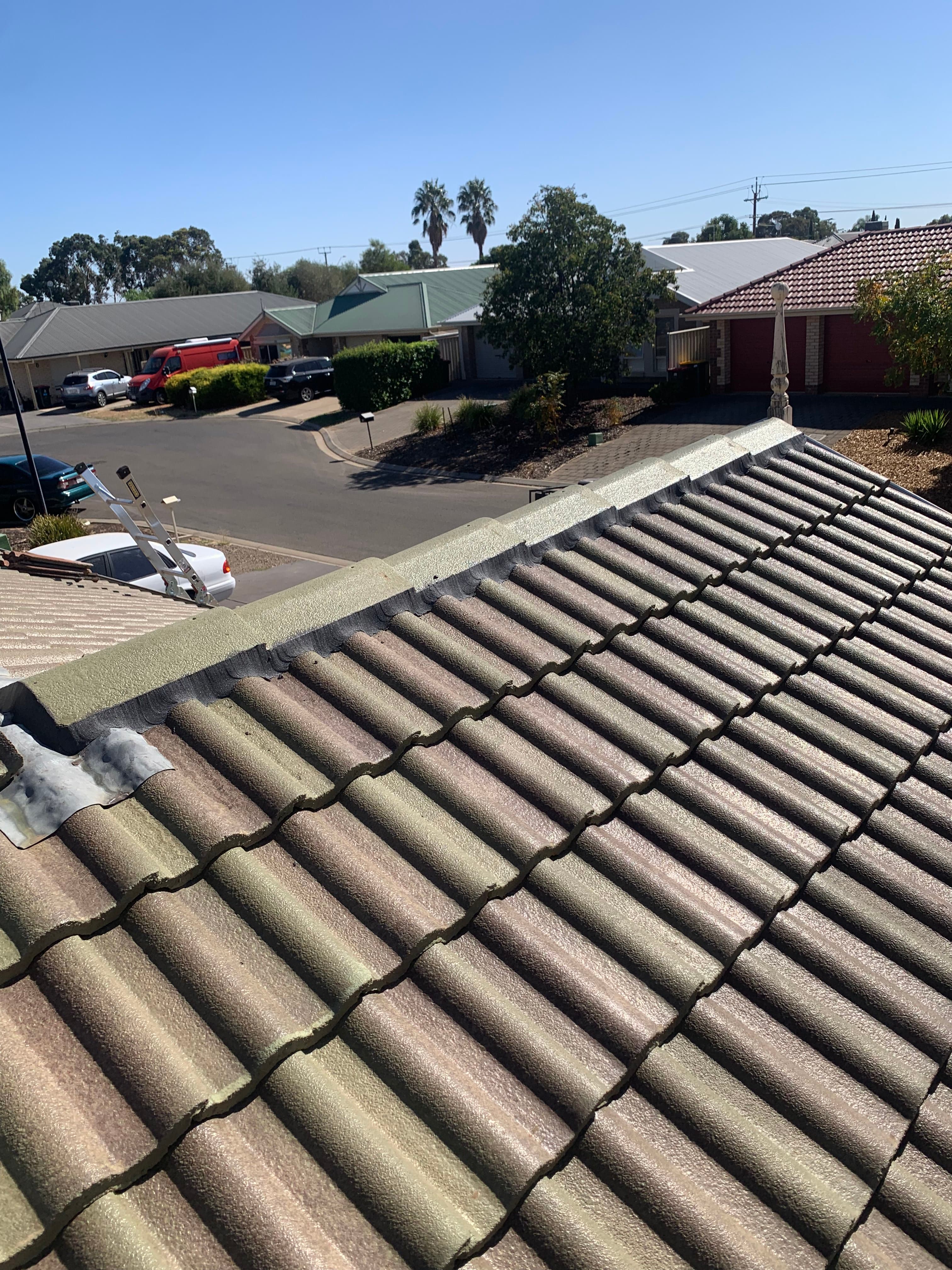 Job 4 – Tiled roof restoration after